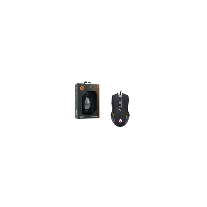 Ratón Conceptronic USB tipo A Í“ptico 7200 DPI Negro
