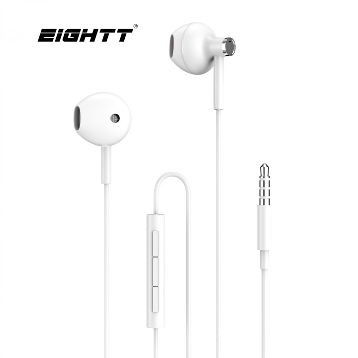 Eightt Auriculares con micrófono XI y control de volumen