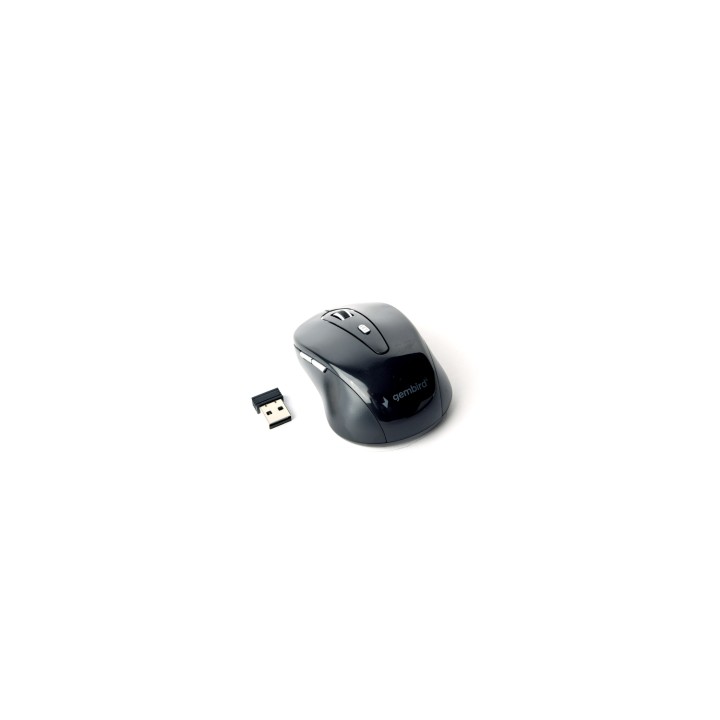 Gembird MUSW-6B-01 ratón mano derecha RF inalámbrico Í“ptico 1600 DPI