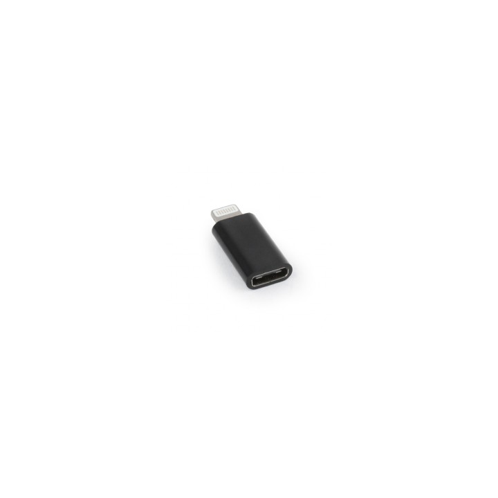 Gembird A-USB-CF8PM-01 cambiador de género para cable USB type-C 8 pines Negro