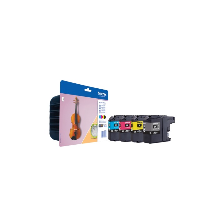 Brother LC-127XL Pack de 4 Cartuchos de Tinta