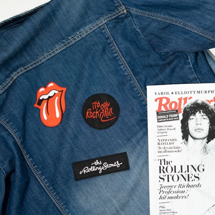 Set 3 parches Rolling Stones