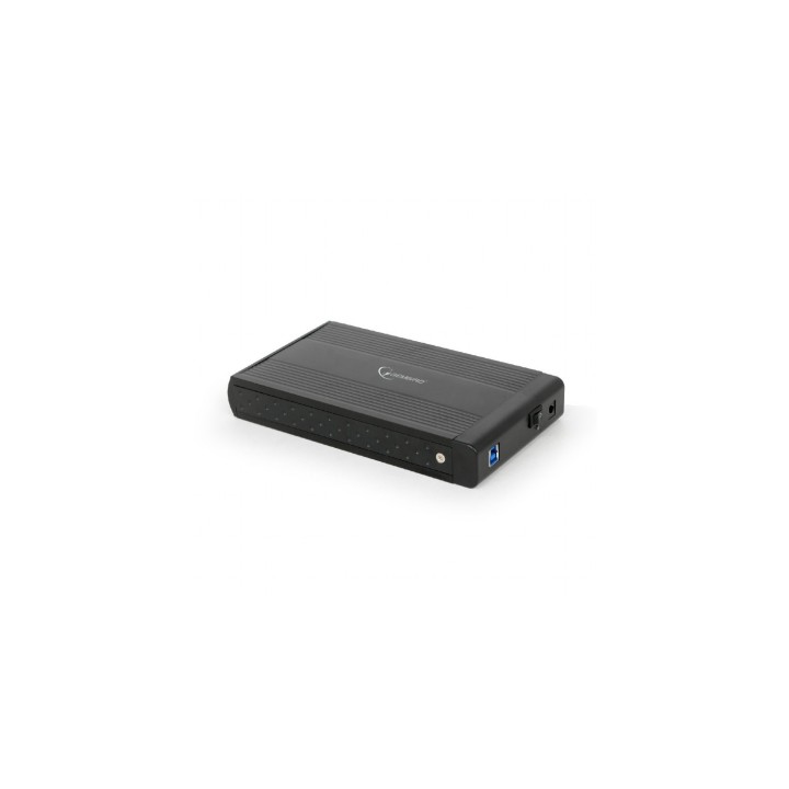 Gembird EE3-U3S-3 caja para disco duro externo Caja de disco duro (HDD) Negro 3.5"