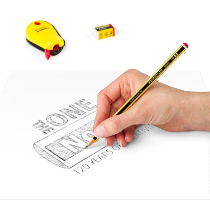 Staedtler Noris lápiz 2HB 3 lápices