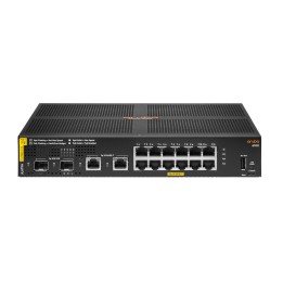 Hewlett Packard Enterprise Aruba 6100 12G Class4 PoE 2G/2SFP+ 139W Gestionado L3 Gigabit Ethernet (10/100/1000) EnergÍ­a sobre