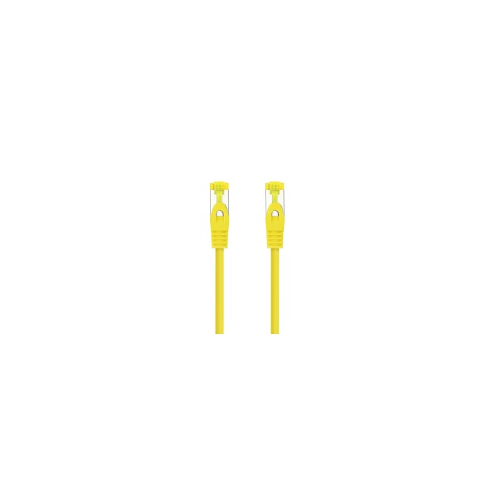 Nanocable Cable Red Latiguillo RJ45 LSZH CAT.6A SFTP AWG26, Amarillo, 25 cm