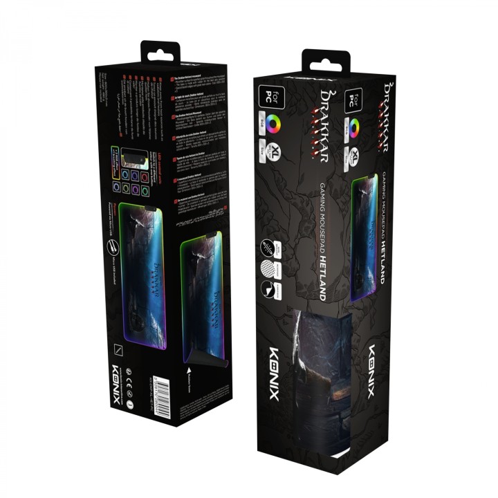 ALFOMBRILLA DRAKKAR PRIME RGB XL HETLAND