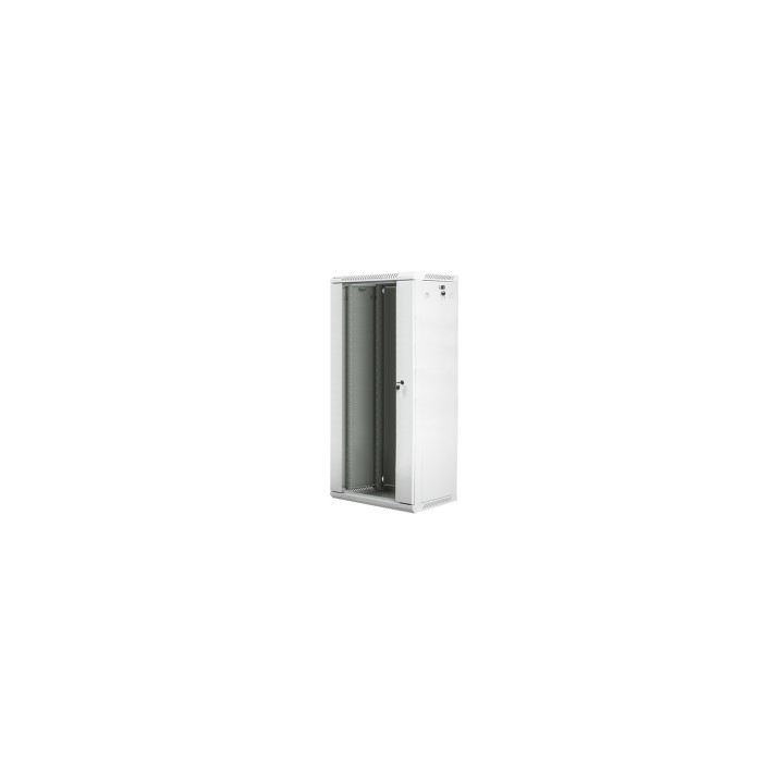 Lanberg WF01-6427-10S armario rack 27U Bastidor de pared Blanco