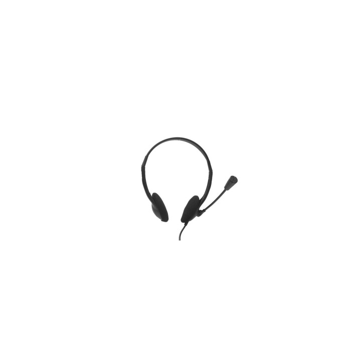 Nilox NXAU0000002 auricular y casco Auriculares Alámbrico Diadema Oficina/Centro de llamadas USB tipo A Negro