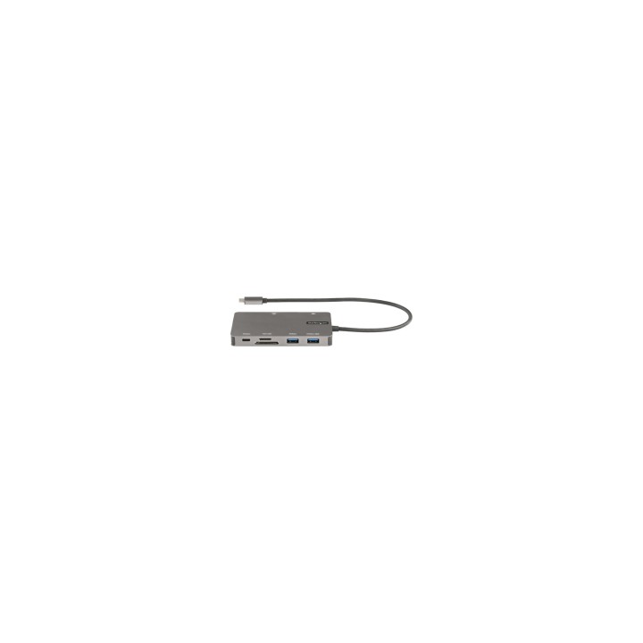StarTech.com Adaptador Multipuertos USB C - Docking Station de Viajes HDMI 4K 30Hz o VGA - Hub Ladrón USB 3.0 de 5Gbps (USB-A /