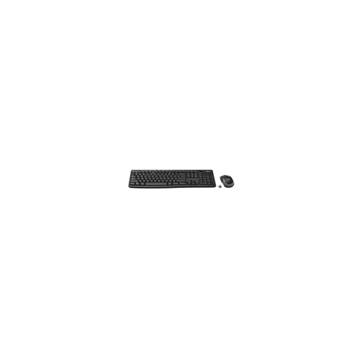 Logitech Wireless Combo MK270 teclado USB AZERTY Francés Negro