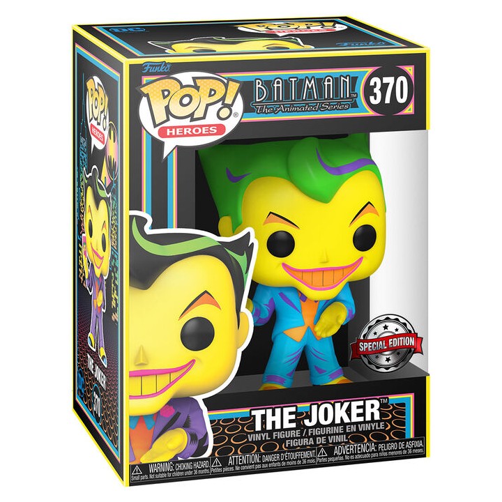 Set figura POP & Tee DC Comics Batman Joker Exclusive