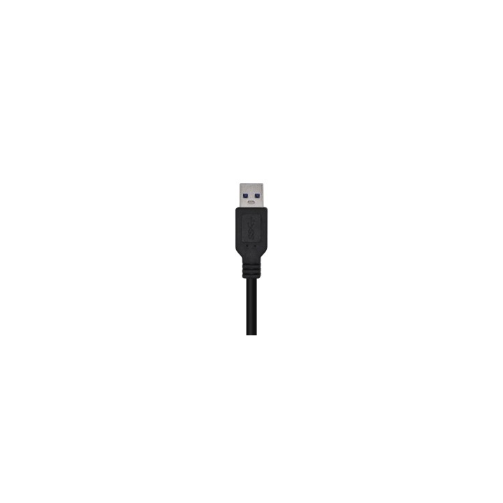 AISENS Cable USB 3.0, Tipo A/M-A/M, Negro, 3.0m