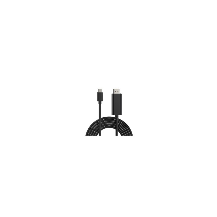 Conceptronic ABBY04B adaptador de cable de vÍ­deo 2 m USB Tipo C HDMI