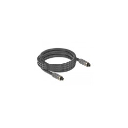 DeLOCK 86985 cable de audio 3 m TOSLINK Antracita