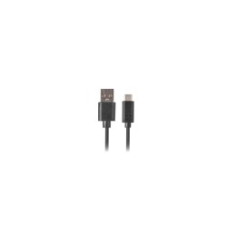 Lanberg CA-USBO-20CU-0030-BK cable USB 3 m USB 2.0 USB A USB C Negro