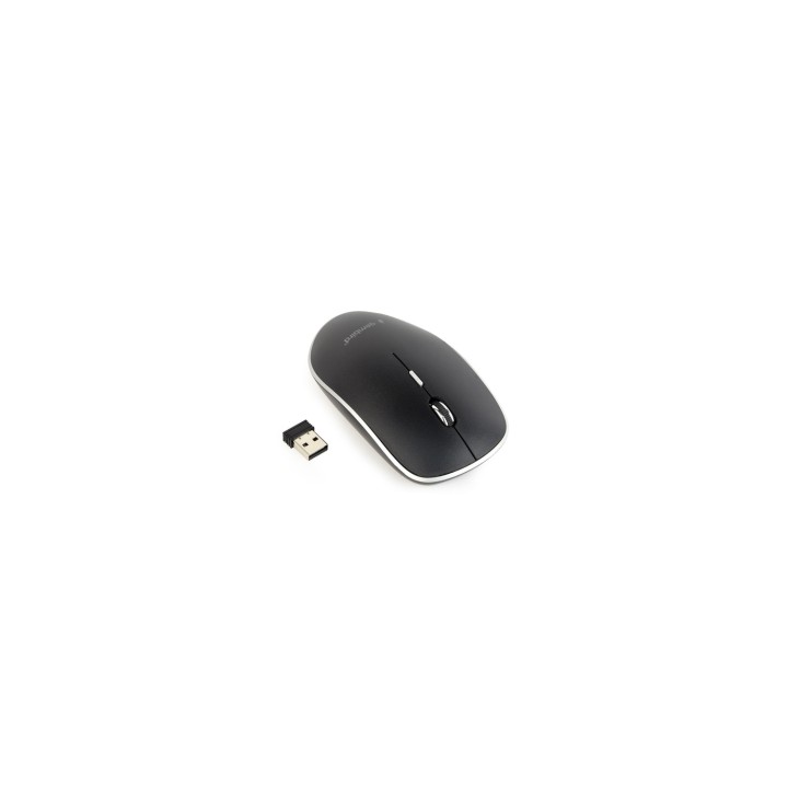 Gembird MUSW-4B-01 ratón Ambidextro RF inalámbrico Í“ptico 1600 DPI
