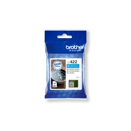 Brother LC-422C cartucho de tinta 1 pieza(s) Original Cian