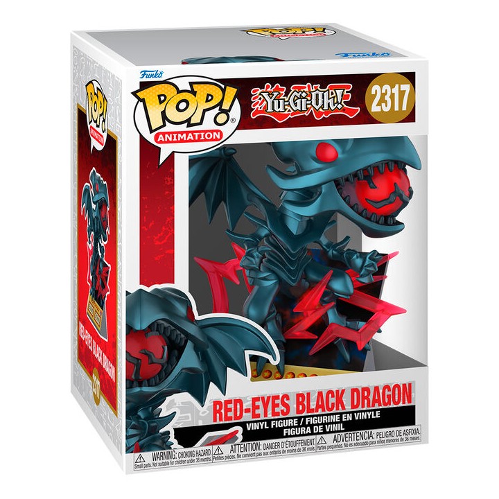 Figura POP Premium Yu-Gi-Oh! Red-Eyes Black Dragon