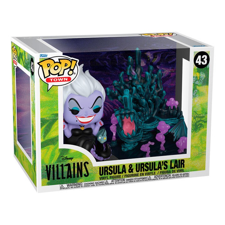 Figura POP Town Disney Villains Ursula & Ursulas Lair