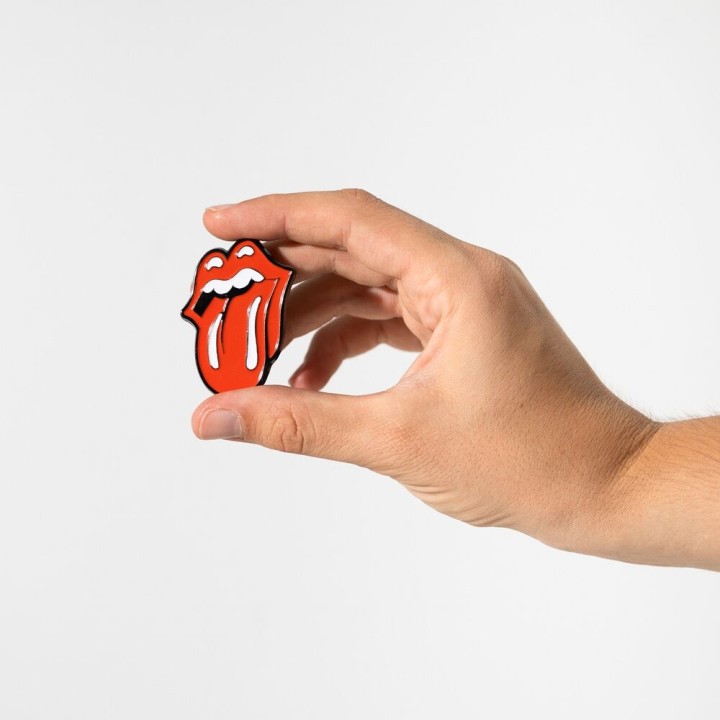 Blister set 4 pins Rolling Stones