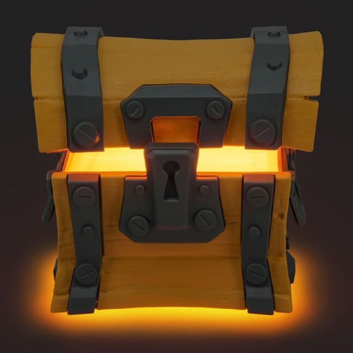 Lampara Cofre Fortnite
