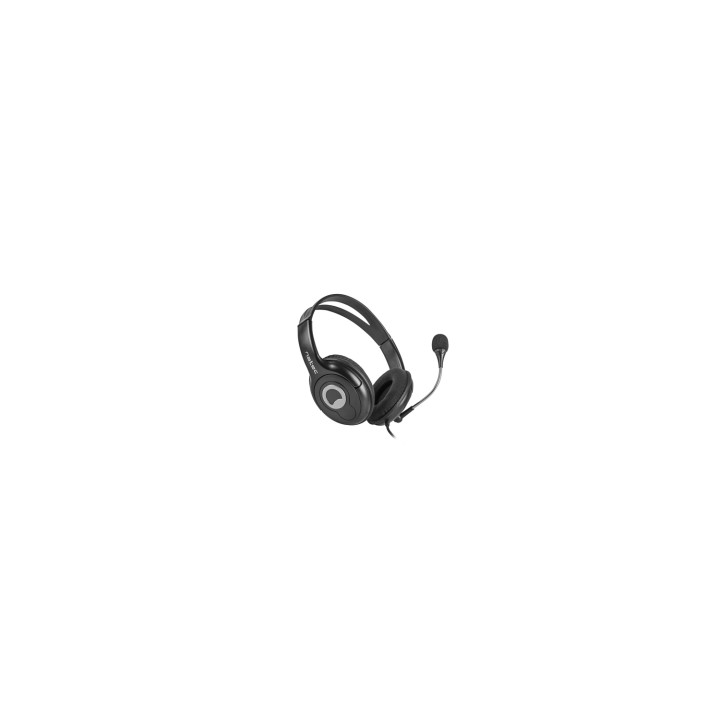 NATEC Bear 2 Auriculares Alámbrico Diadema Negro