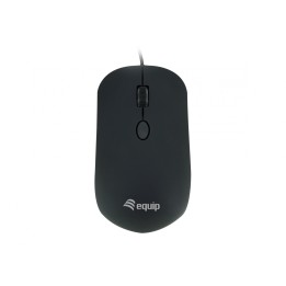 Equip 245114 ratón Ambidextro USB tipo A Í“ptico 1600 DPI