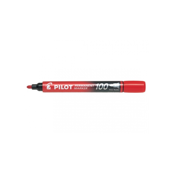 Pilot Permanent Marker 100 Rojo