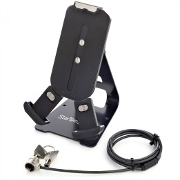 StarTech.com Soporte Seguro para Tablet con Cable de Seguridad con Candado K-Slot - Base para Tablets de 7,9 a 13 Pulgadas -