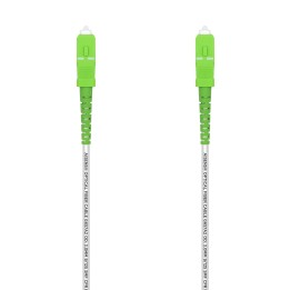 AISENS A152-0497 cable de fibra optica 7 m SC/APC G.657.A2 Blanco