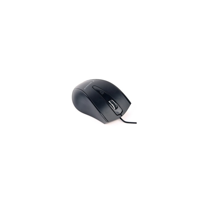 Gembird MUS-4B-02 ratón mano derecha USB Í“ptico 1200 DPI