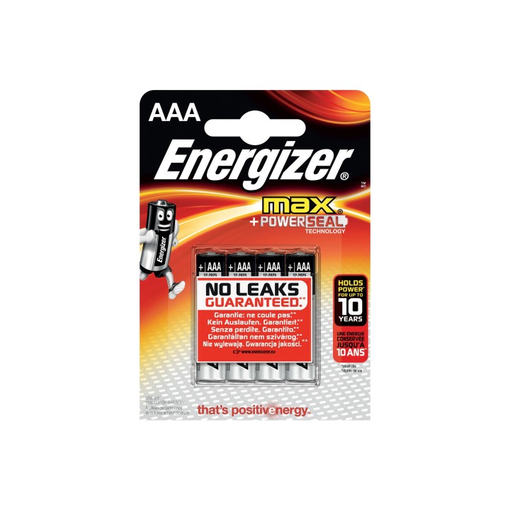 Energizer Max AAA BaterÍ­a de un solo uso Alcalino