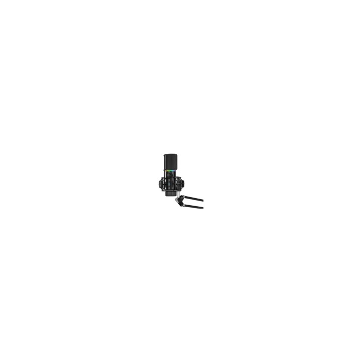 Streamplify Microfono MIC RGB USB-A Negro + brazo incluido