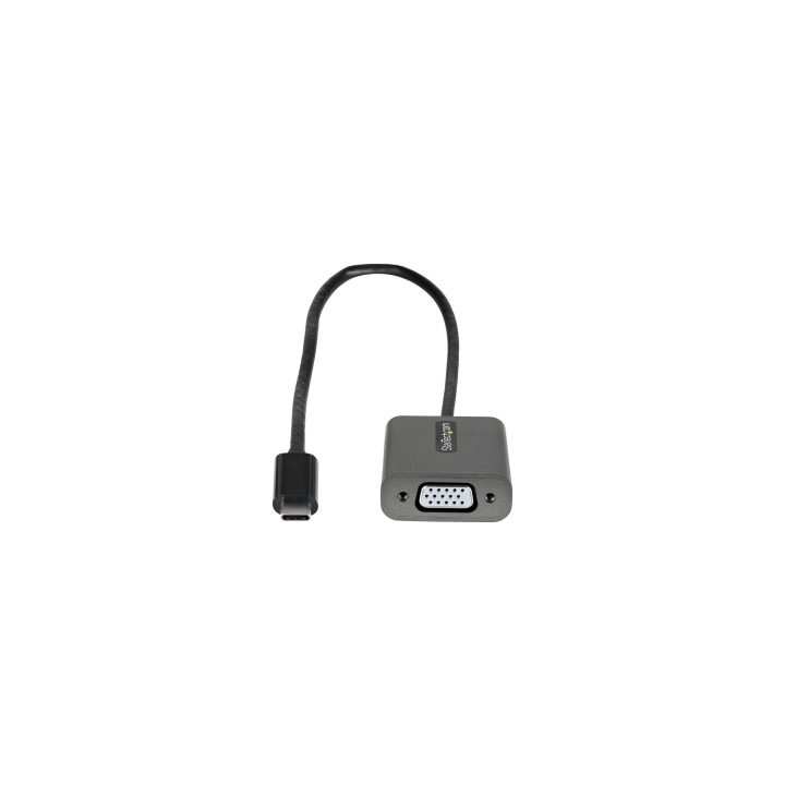 StarTech.com Adaptador USB C a VGA - Convertidor Tipo Llavero USB Tipo C a VGA 1080p - Convertidor USBC a Pantalla VGA - de