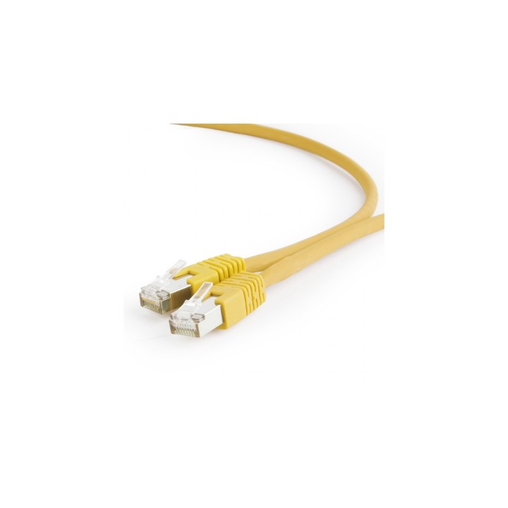 Gembird PP6A-LSZHCU-Y-2M cable de red Amarillo Cat6 S/FTP (S-STP)
