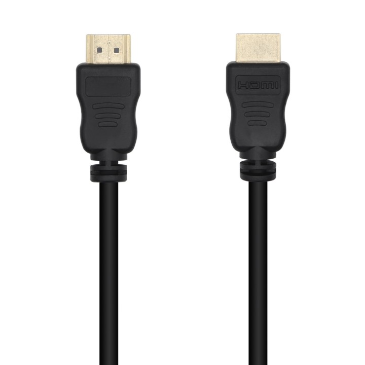 AISENS Cable HDMI V1.4 Alta Velocidad 14+1 CCS, A/M-A/M, Negro, 1.0m