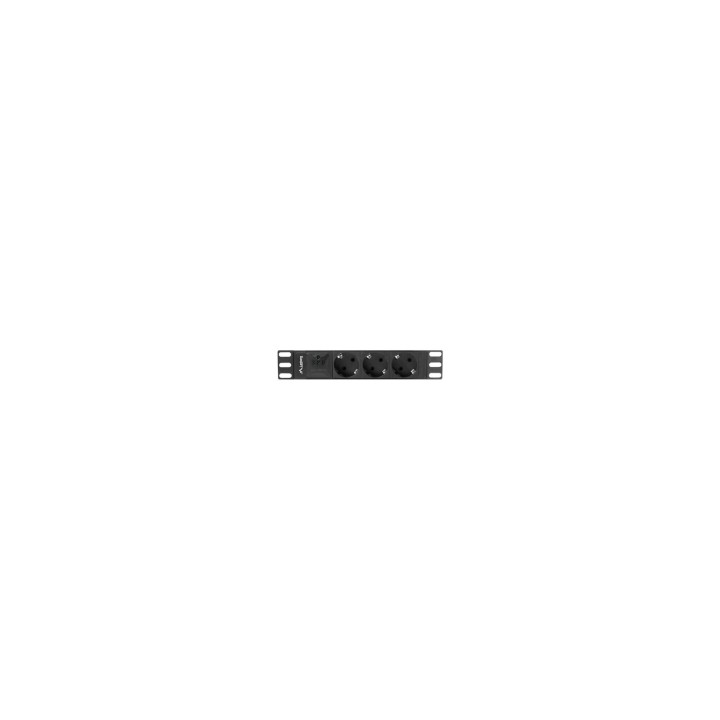 Lanberg PDU-03F-0200-IEC-BK unidad de distribución de energÍ­a (PDU) 1U