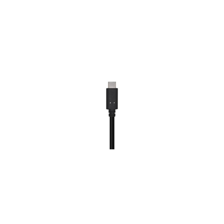 AISENS Cable USB 3.1 Gen 2 10 Gbps 3 A, Tipo C/M-A/M, Negro, 0.5m
