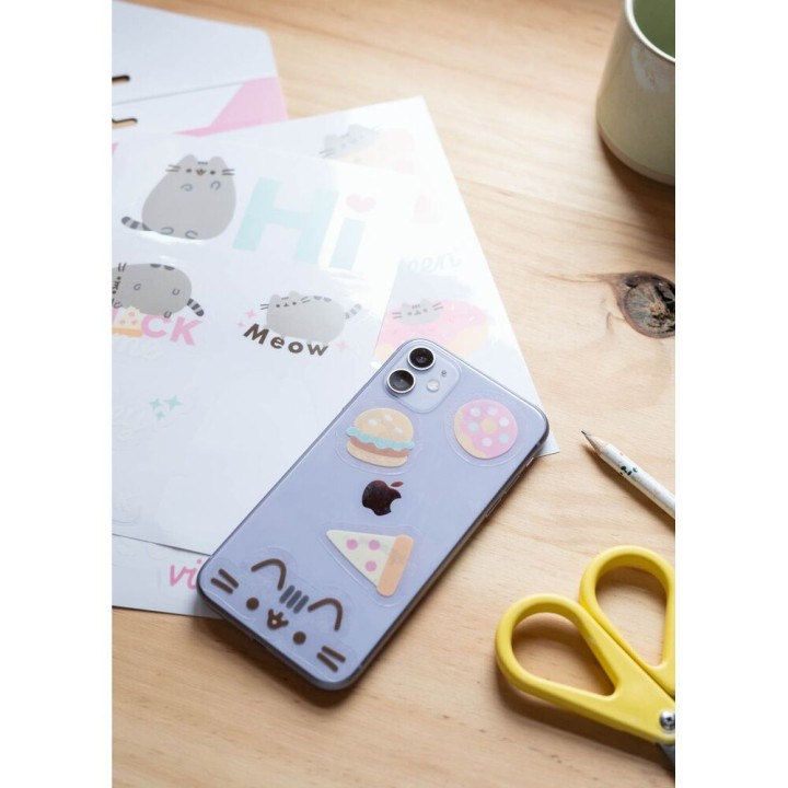 Set pegatinas reutilizables Pusheen
