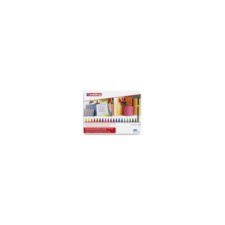 Edding 1200 rotulador 20 pieza(s)