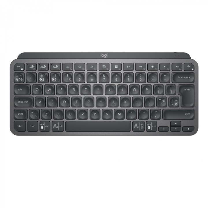 Logitech MX Keys Mini Minimalist Wireless Illuminated Keyboard teclado RF Wireless + Bluetooth QWERTY Inglés Grafito