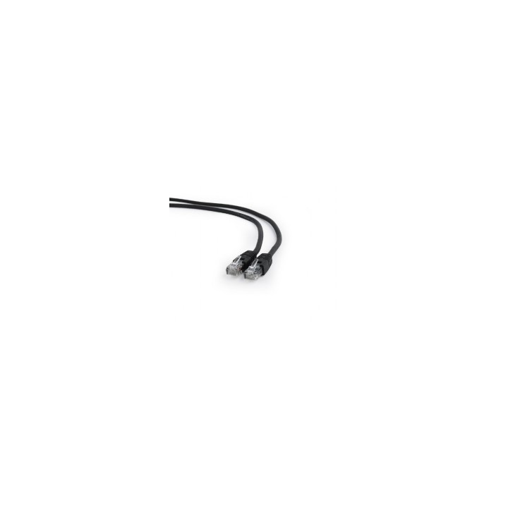 Gembird PP6U-0.25M/BK cable de red Negro 0,25 m Cat6 U/UTP (UTP)