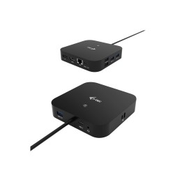 i-tec USB-C HDMI DP Docking Station with Power Delivery 100 W