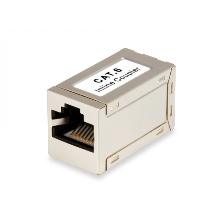 Equip 121179 cambiador de género para cable RJ-45 Plata