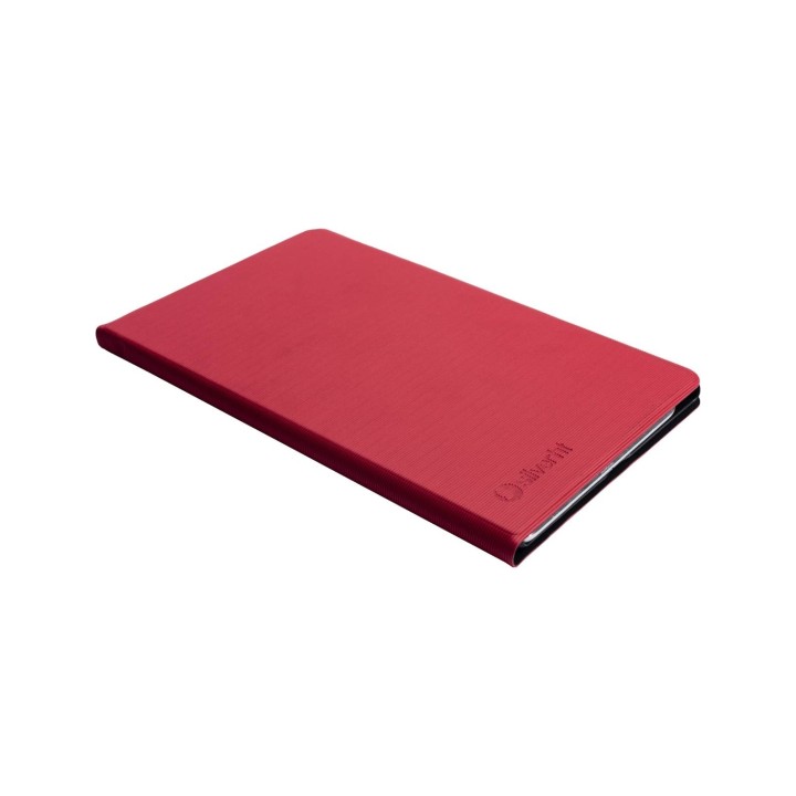 SilverHt Bookcase Wave Funda Tablet 10.5 para Samsung Galaxy TAB A8 Modelo SM-X200 SM-X205 Roja