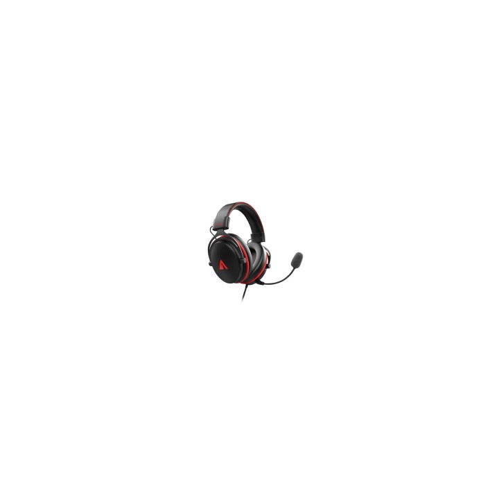 ABYSM AG700 Pro 7.1 Black Auriculares Alámbrico Diadema Juego Negro, Rojo