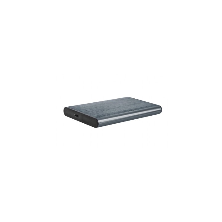 Gembird EE2-U3S-6-GR caja para disco duro externo Carcasa de disco duro/SSD Aluminio 2.5"