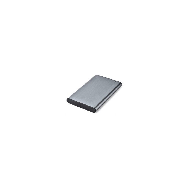 Gembird EE2-U3S-6-GR caja para disco duro externo Carcasa de disco duro/SSD Aluminio 2.5"
