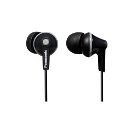 Panasonic RP-HJE125E-K auricular y casco Alámbrico Auriculares Dentro de oÍ­do Música Negro